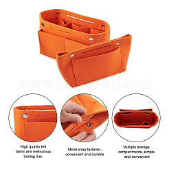 Косметички на молнии из войлока&nbsp;GN-TAC0001-05C