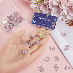 30 шт. Подвески из сплава с эмалью&nbsp;ENAM-SC0004-96