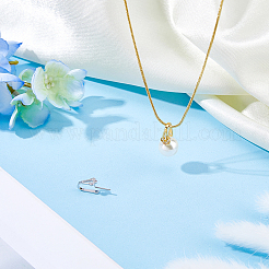 2 шт. 2 цвета 925 подвески из стерлингового серебра с кубическим цирконием&nbsp;STER-HS0001-13