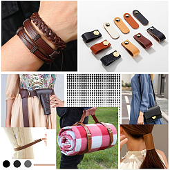 Плоский шнур из искусственной кожи из микрофибры длиной 2 м.&nbsp;FIND-WH0420-75B-04