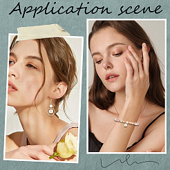 26 шт. 26 стиля латунных подвесок с микропаве из прозрачного кубического циркония&nbsp;KK-SC0005-76