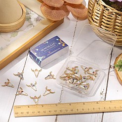 30шт 5 цвета сплава эмалевые подвески&nbsp;ENAM-SC0003-85