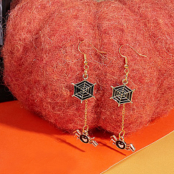 20шт 10 стиля хэллоуин подвески из сплава эмали&nbsp;ENAM-FP0002-91