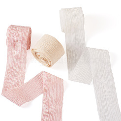 9 ярд 3 цвета поликоттоновой плиссированной ленты&nbsp;OCOR-TA0002-07B