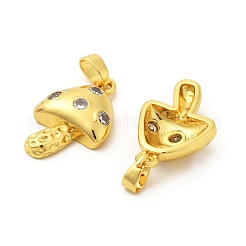 Латунные микро проложить кубического циркония подвески&nbsp;KK-G533-17G-01