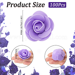 100шт искусственный цветок из пенопласта&nbsp;KY-GF0001-21B