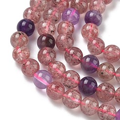 Бусы из натурального ауралита&nbsp;G-Z139-A01-6mm