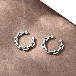 Кольца для носа из нержавеющей стали 316&nbsp;AJEW-C044-05C-AS