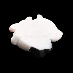 Кабошоны с изображением животных из непрозрачной смолы&nbsp;CRES-M024-01B