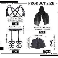 Реквизит для костюма средневекового рыцаря&nbsp;AJEW-GF0008-43