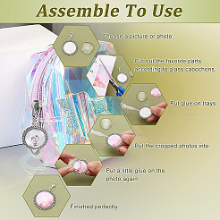 Стеклянные подвески&nbsp;HJEW-BC0001-19