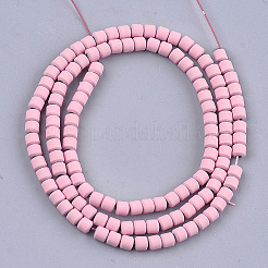 Окрашенного распылением немагнитных синтетических нитей гематита бусы&nbsp;G-T116-12-05