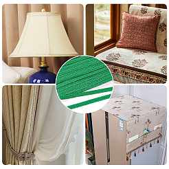 Кружевные ленты из полиэстера с многоножкой&nbsp;SRIB-WH0011-066B