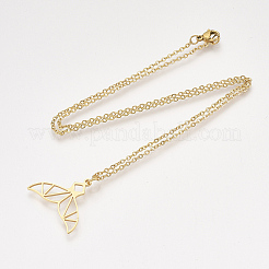 201 подвеска из нержавеющей стали&nbsp;LS-NJEW-T009-JN075-2-45