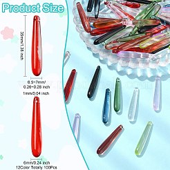 100шт подвески ручной работы лэмпворк&nbsp;LAMP-CJ0002-56