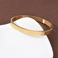 Шарнирные браслеты из нержавеющей стали 304 для женщин&nbsp;BJEW-B161-10G