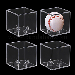 Квадратная актиловая бейсбольная витрина&nbsp;LS-ODIS-WH0002-78