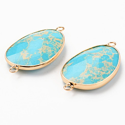 Натуральный крашеный регалит / императорская яшма / звенья яшмы из морских отложений&nbsp;G-R464-001D