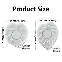 1 набор из 2-х штук 2-х стилей подставки для свечей&nbsp;ST-CJ0007-60