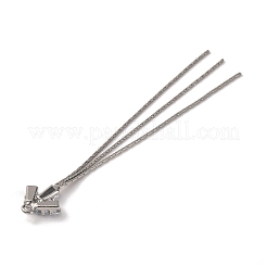 Большие кулоны из латуни с микропейвом и прозрачным фианитом&nbsp;KK-G510-12P