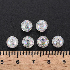 Прозрачных бусин акриловые треск&nbsp;MACR-S373-66-L06