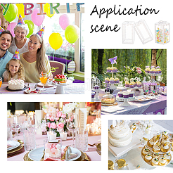 Прозрачная подарочная коробка из пвх для конфет&nbsp;CON-WH0085-58C