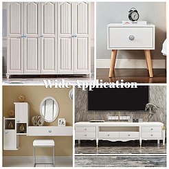 Печать фарфоровых ручек выдвижных ящиков&nbsp;LS-FIND-WH0066-04F