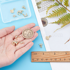 10шт 5 стильные латунные подвески&nbsp;KK-SC0004-90