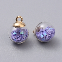 Подвески из прозрачного стекла&nbsp;LS-GLAA-TAC0002-I08