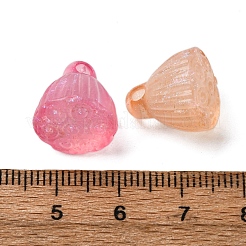 Подвески из непрозрачного светящегося пудрового акрила&nbsp;OACR-G052-12A