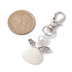 Ангел спиральная ракушка кулон украшение&nbsp;HJEW-JM01964-02