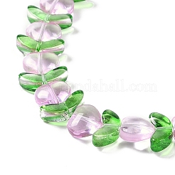 Прозрачные стеклянные бусины&nbsp;GLAA-B021-04G