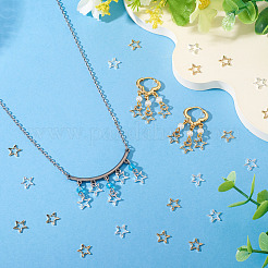 24 шт. 2-х цветные латунные соединительные кольца&nbsp;KK-TA0003-09-RS