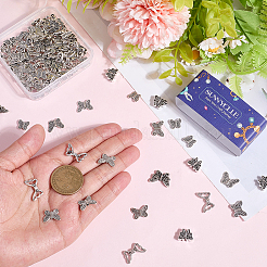 100шт 10 стиля бусины из сплава в тибетском стиле&nbsp;TIBEB-SC0001-54