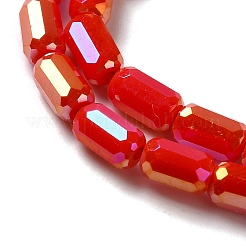 Стеклянные бусины с гальваническим покрытием &nbsp;EGLA-D031-01-27