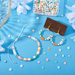 200 шт. 10-х цветные натуральные ракушечные бусины&nbsp;BSHE-TA0001-19