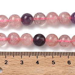 Бусы из натурального ауралита&nbsp;G-Z139-A01-8mm