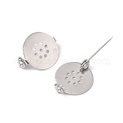 Латунная фурнитура для броши&nbsp;LS-KK-D266-01P