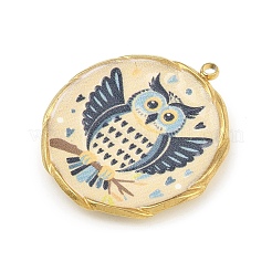 Подвески из нержавеющей стали 304 с печатью&nbsp;STAS-P419-02G-01