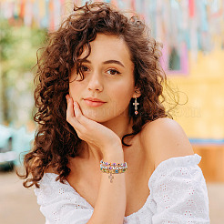 Набор для изготовления браслета от сглаза своими руками&nbsp;DIY-TA0004-42