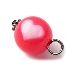 Непрозрачные акриловые подвески PALLOY-JF04420-02