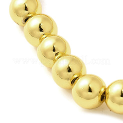 Гальванические нити синтетических магнитных гематитовых бусин&nbsp;G-L613-F01-01C