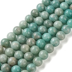 Природных амазонит бисер нитей&nbsp;G-F602-02-8mm-01
