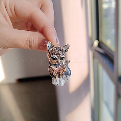 Эмалированные булавки в форме кошки&nbsp;PW-WG05E0D-01