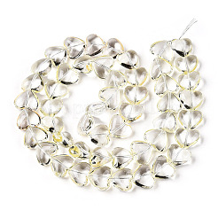 Прозрачные стеклянные бусины нити&nbsp;GLAA-T023-13C