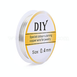 Круглая медная проволока для ювелирных изделий&nbsp;CWIR-Q006-0.4mm-S