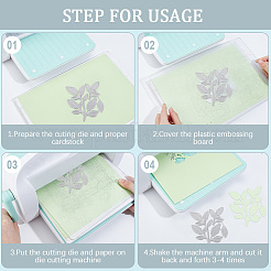 2 стили трафареты для вырезания бабочек и цветов&nbsp;DIY-CP0011-95