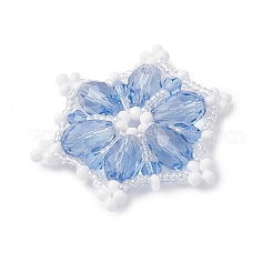 Рождественские стеклянные подвески&nbsp;PALLOY-MZ01093-01