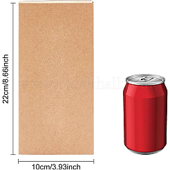 Крафт-бумага складной коробки&nbsp;LS-CON-WH0010-01I-C