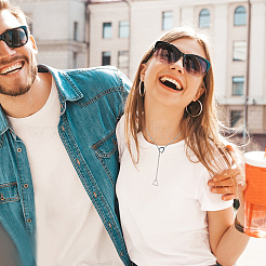 4 шт. ожерелье из нержавеющей стали 201&nbsp;NJEW-CA0001-22P